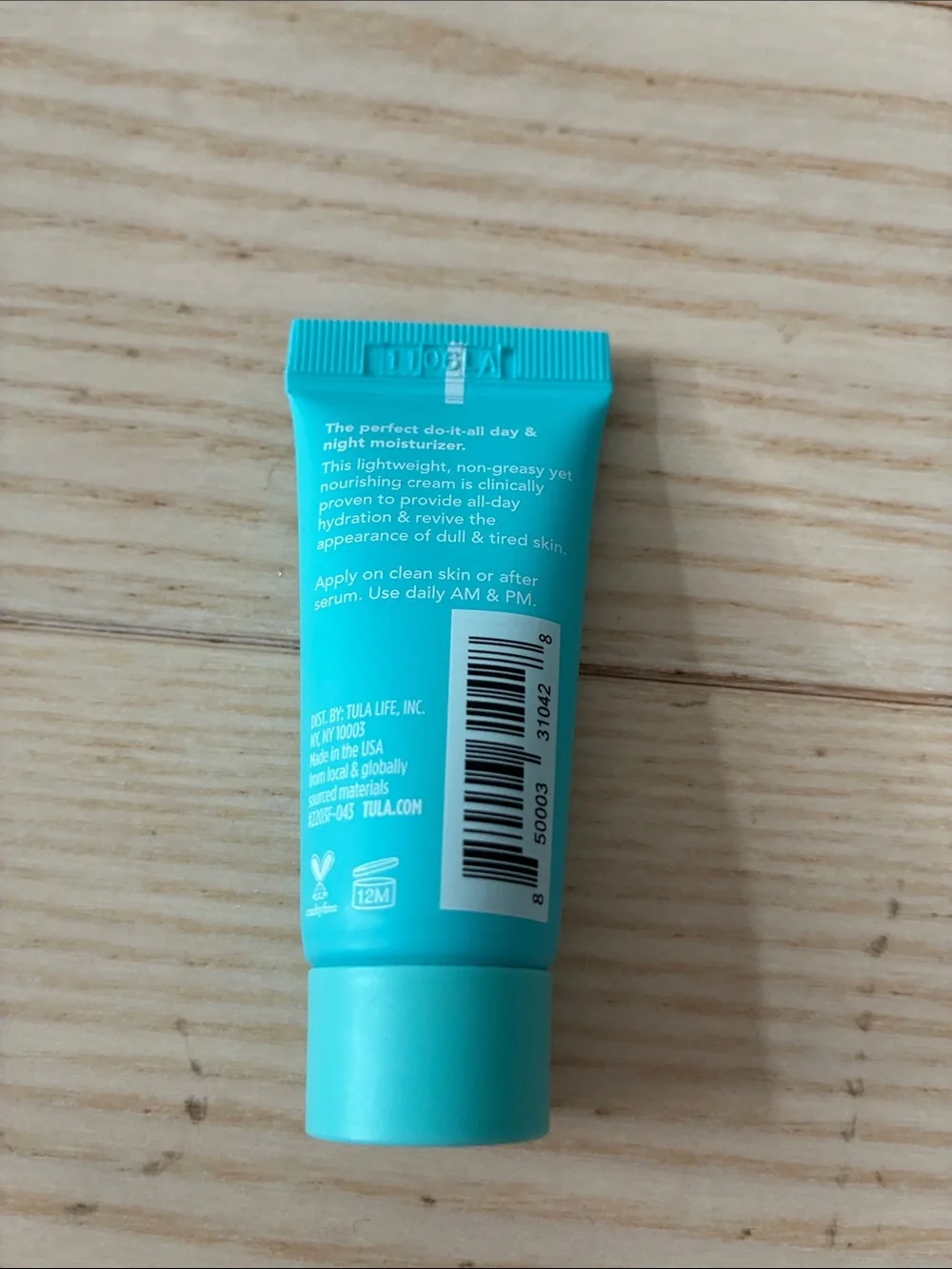 Tula Skincare Travel Face Cleanser brightener and moisturizer